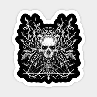 Skull design Sticker